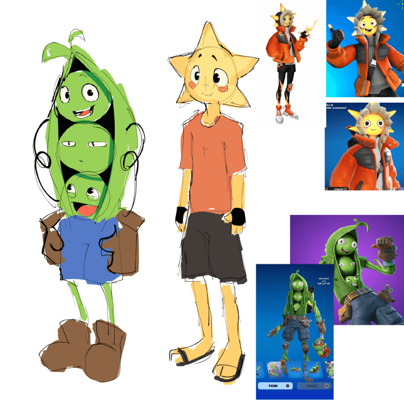 character design and fan art — 6